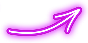 Neon Arrow Illustration 